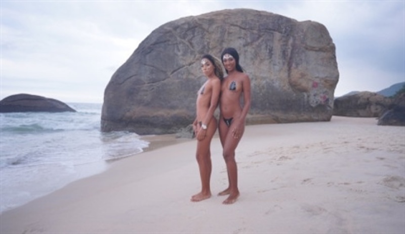 Jasminy Villar, Jessica Azul - After party for CARNAVAL Brazil 2024 at the nude beach with a lot of anal sex Anal, 2on2, ATM, dirty ass, ebony, Monster cocks, public sex, nudism OB261 480p