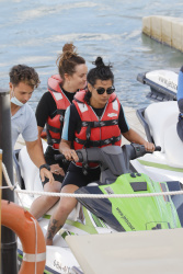 Sophia Taylor Ali - Spends a fun day with jet skis in Barcelona, October 11, 2020