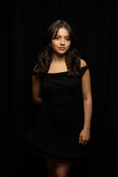 Isabela Merced, Cree - "Turtles All the Way Down" cast portraits at Los Angeles Times Festival of Books, April 2024