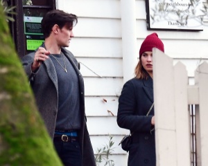 Matt Smith and Lily James - enjoys a lunch date in London, December 4, 2019