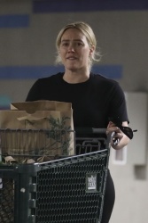 Hilary Duff - Grocery shopping in Brentwood March 4, 2024