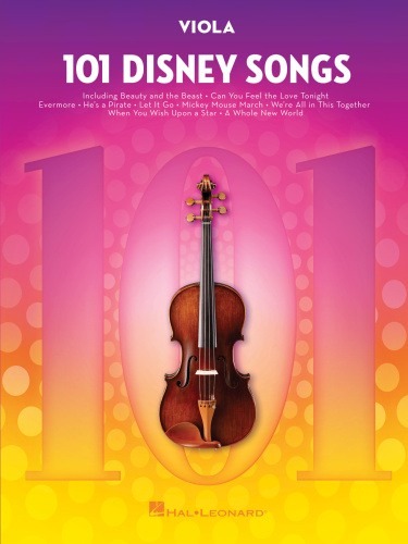101 Disney Songs For Viola     (2018)