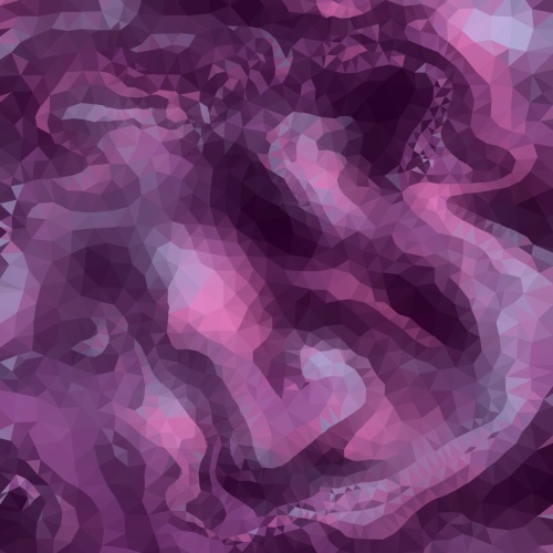 A purple mosaic pattern