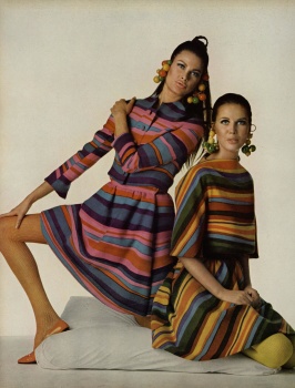 US Vogue April 1, 1967 : Celia Hammond by Bert Stern | the Fashion Spot