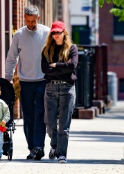 Jennifer Lawrence - enjoys a walk in the West Village with her husband, New York City - April 28, 2024