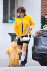 Alia Shawkat - Shows off her unique fashion sense while stopping to grab some coffee in Los Feliz, June 2, 2023