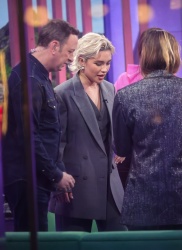 Florence Pugh and Rebecca Ferguson - On set of The One Show in London February 14, 2024