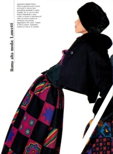 Vogue Italia September 1985-1: Daniela Ghione by Hiro | the ...