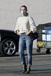 Julianne Hough - Makes a morning coffee run in Los Angeles December 26, 2020