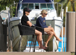 Claire Holt - Spotted relaxing with her husband Andrew Joblon in Miami Beach, January 4, 2021