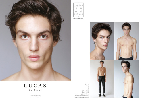 Lucas El Bali - Male Model Scene