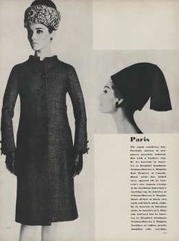 US Vogue September 1, 1962 : Kecia Nyman by Art Kane | the Fashion Spot