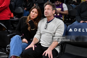2024/01/15 - David attends at the Los Angeles Lakers Game MJSCN7pe_t