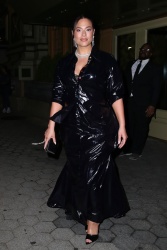 Ashley Graham - Leaves The King's Trust 2024 Global Gala at Cipriani South Street in New York 05/02/2024