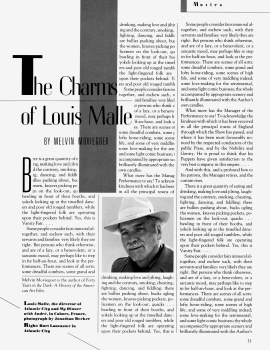 The Charms of Louis Malle, Vanity Fair