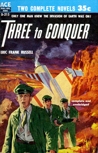 Russell, Eric Frank   Three to Conquer (1955, Ace Books)