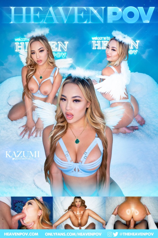 [Onlyfans.com/heavenvip / HeavenPOV.com] Kazumi Squirts - A Real Life Angel Kazumi Squirts Gets Destroyed [2023, Asian, Big Ass, Big Tits, Blowjob, Cumshot, Mature, POV, Straight, 1080p, SiteRip]