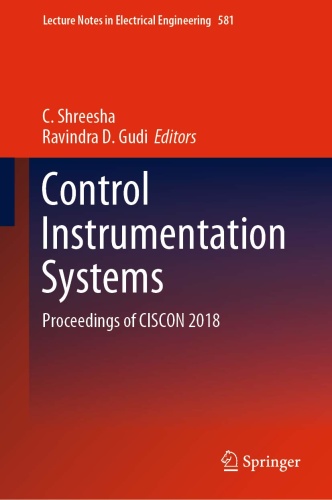 Control Instrumentation Systems Proceedings of CISCON (2018)