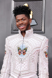 Lil Nas X - 64th Annual GRAMMY Awards at MGM Grand Garden Arena in Las Vegas, April 3, 2022