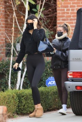 Kendall Jenner and Hailey Bieber - Head out for a workout session in Los Angeles December 14, 2020