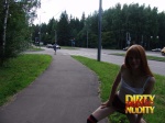 Slutty skirt makes public flashing so easy  DirtyPublicNudity 