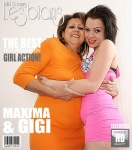 Mature Gigi (52), Maxima (21) - 2 old and young lesbians playing with eachother  Mature.nl