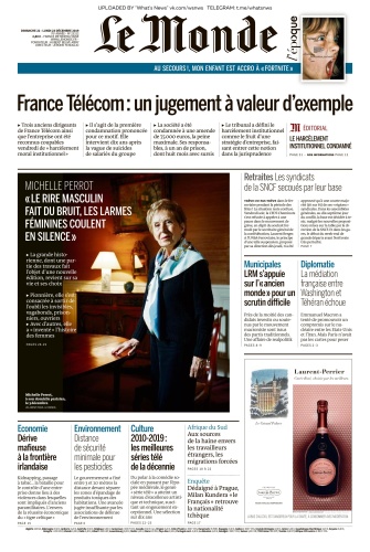 Le Monde - 22 12 2019 - 23 12 (2019)