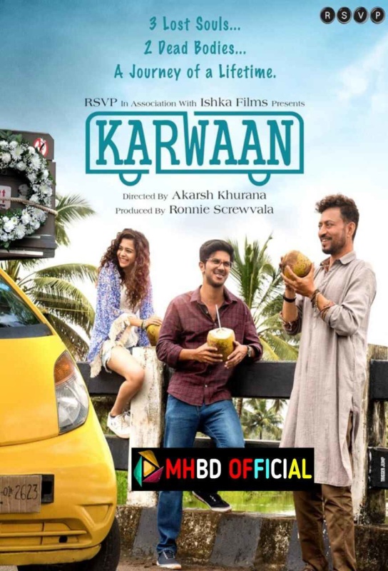 Karwaan (2018) Hindi WEB-Rip [480p & 720p] x264 H264 AAC