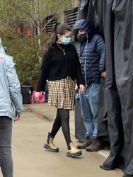 Selena Gomez - Spotted on the set of 'Only Murders in the Building' in New York April 12, 2021