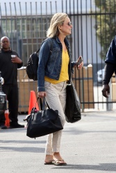 Melora Hardin - Seen arriving at the Dancing With The Stars rehearsal studio in Los Angeles, September 29, 2021