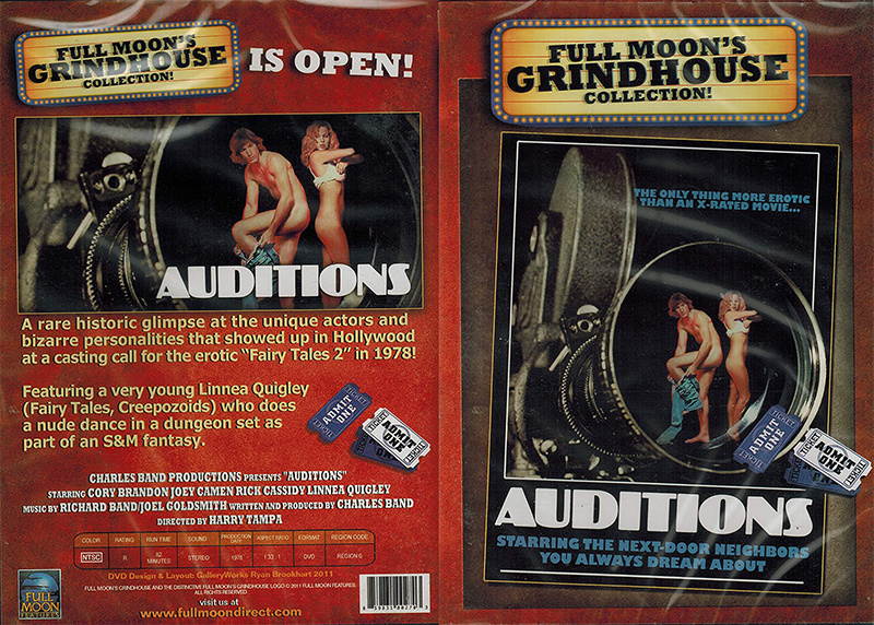 Auditions /  (Harry Hurwitz, Charles Band Productions & Full Moon Features) [1978 ., Erotic, Documentary, Comedy, WEB-DL, 1080p] (Linnea Quigley, Bonnie Werchan, Mitch Evans, Carolyn Burch, Linda York, Molly Manning, William Margold