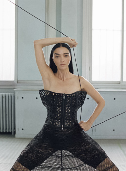 Vogue Italia October 2022 : Mariacarla Boscono by Tanya & Zhenya 