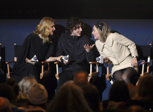 Saoirse Ronan, Laura Dern & Timothée Chalamet - attends the 'Little Women' BAFTA Screening in New York City, December 9, 2019