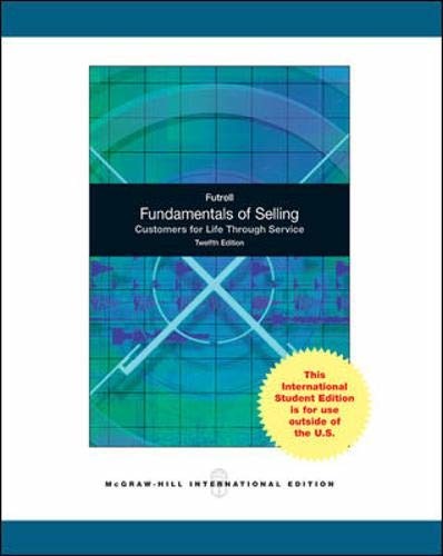 Fundamentals of Selling, 12th Edition