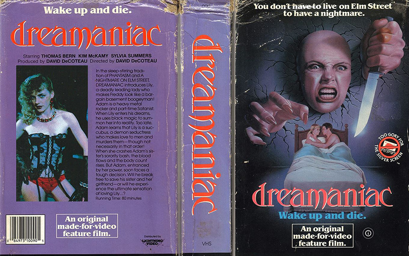 Dreamaniac / Маньяк из снов (David DeCoteau, Wizard Video) [1986 г., Horror, VHSRip]