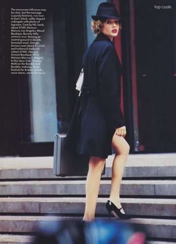 US Vogue August 1994 : Karen Mulder by Steven Meisel | the Fashion Spot