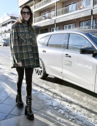 Anne Hathaway - Spotted out during the Sundance Film Festival in Park City, Utah January 21, 2023