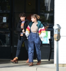 Milana Vayntrub - Out to lunch with a friend, Los Angeles CA - March 30, 2024