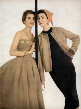 US Vogue August 15, 1952 : Ruth Neumann by Richard Rutledge | the ...