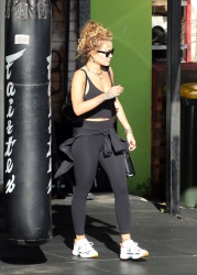 Rita Ora - seen leaving her gym in Sydney, Australia | 04/12/2021