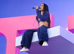 Becky G - Performing at the Coachella Valley Music and Arts Festival in Indio April 14, 2023