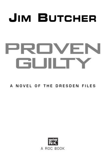Jim Butcher   [Dresden Files 08]   Proven Guilty (v5)