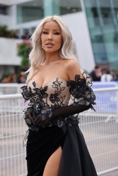 Lisa Opie - Arrives at 77th Cannes Film festival in Cannes France 05/15/2024