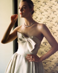 Elle Fanning - Chloe Rosey Golden Globes dress photoshoot, January 2024