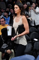 Kendall Jenner - Oklahoma City Thunder v Los Angeles Lakers at Crypto.com Arena in Los Angeles January 15, 2024