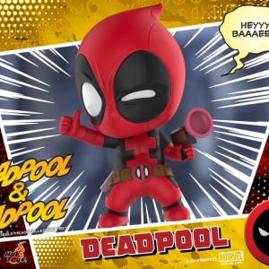 DeadPool Cosbaby - Lady Dead Pool & Kid Pool & Dog Pool (3 pieces set) (Hot Toys) DrcoQz3I_t