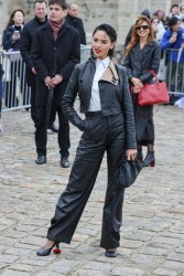 Eiza Gonzalez - Loewe fashion show in Paris March 1, 2024