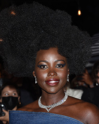 Lupita Nyong'o - Leaving the The Mark Hotel for the 2021 Met Gala in New York City, September 13, 2021