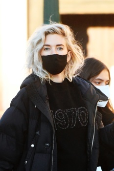 Vanessa Kirby - Heads to get a COVID-19 test to film 'Mission Impossible 7'after touching down in Venice, November 5, 2020