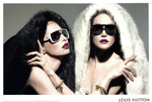 LOUIS VUITTON Original Magazine Print Ad Advert Kate Moss Raquel Mert &  Marcus